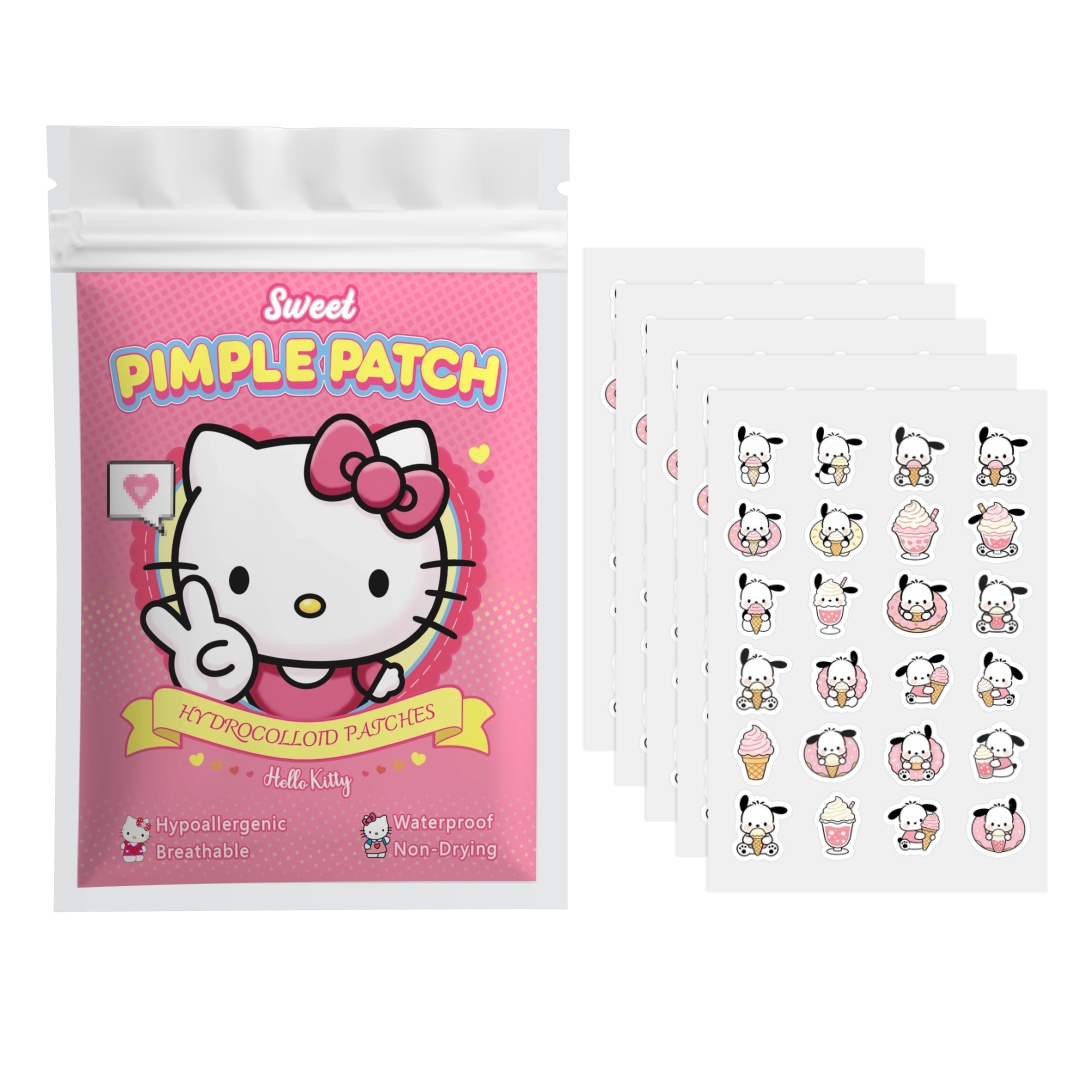 Skincare Moisturizer - 48/120PCS hello kitty Acne patches, facial
