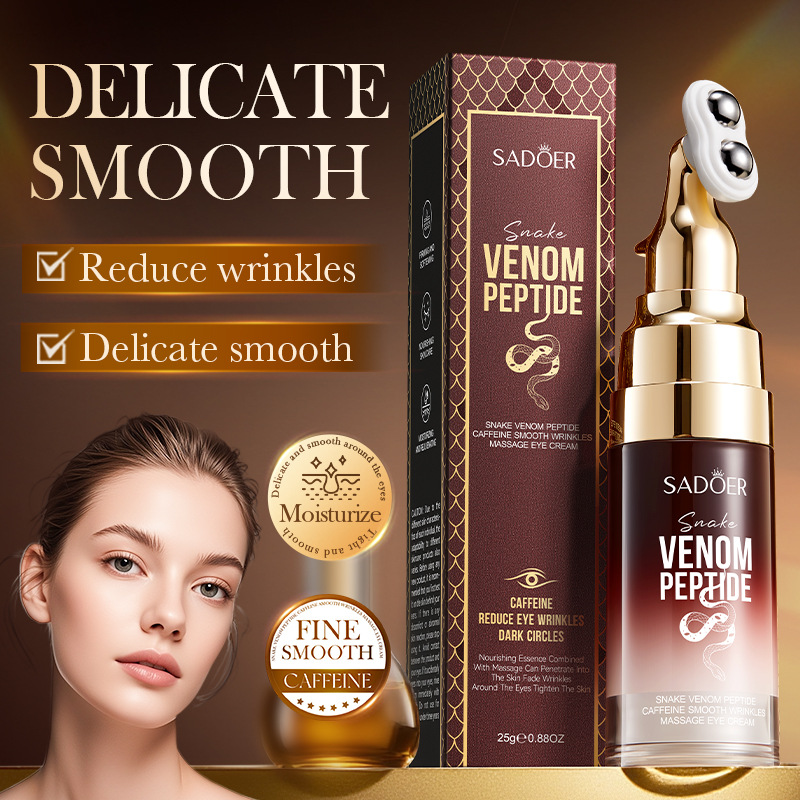 Eye Cream Peptide - SADOER Snake Venom Peptide Caffeine Anti