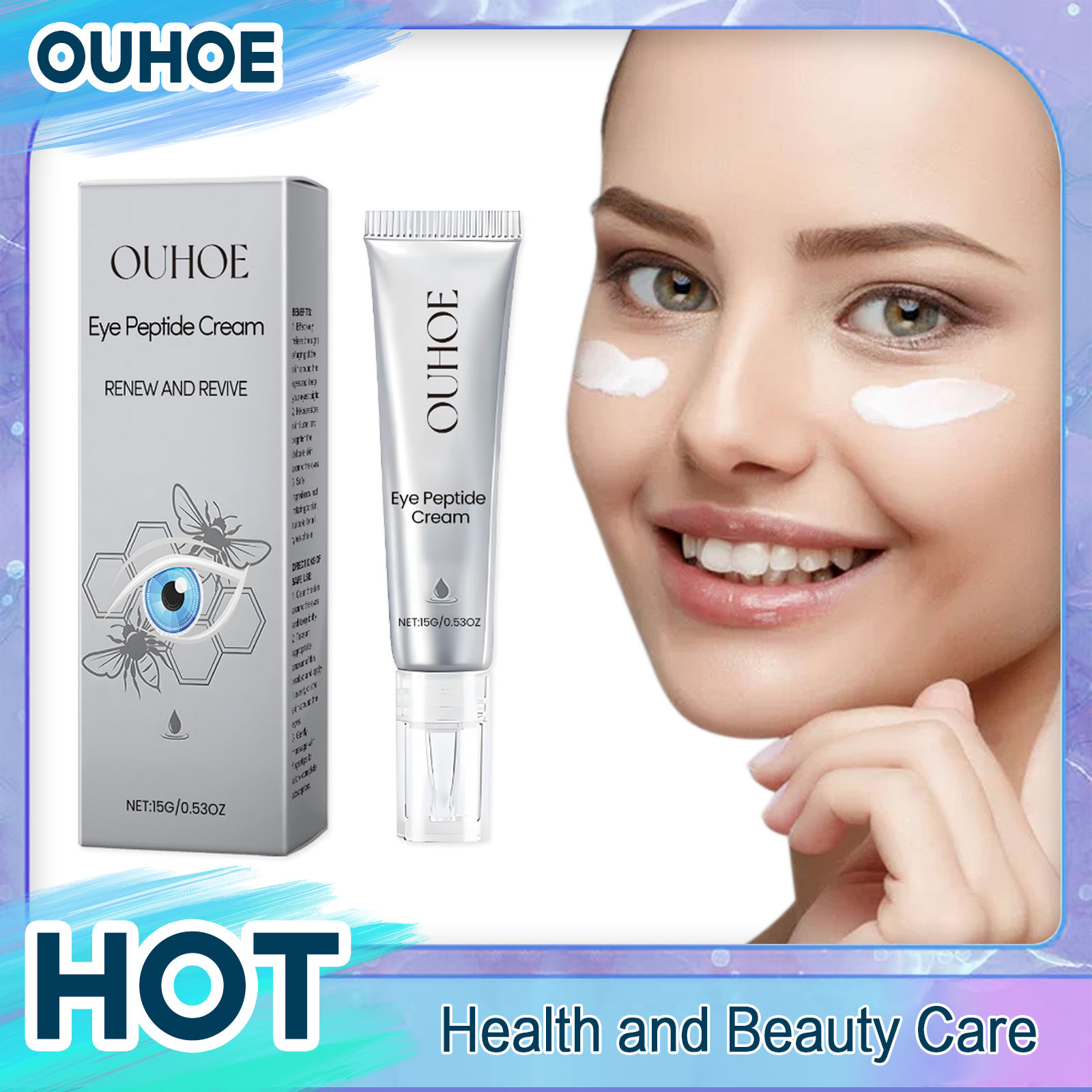 Eye Cream Peptide - Peptide Lifting Eye Gel Fade Fine