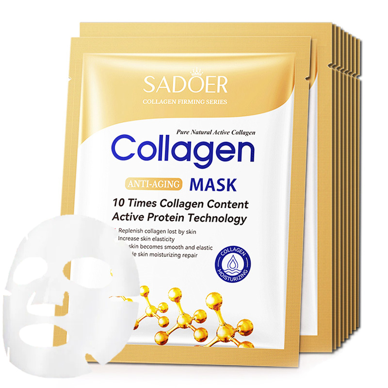 10pcs Anti-wrinkle Collagen Fa - Collagen Sheet Mask 评论和价格