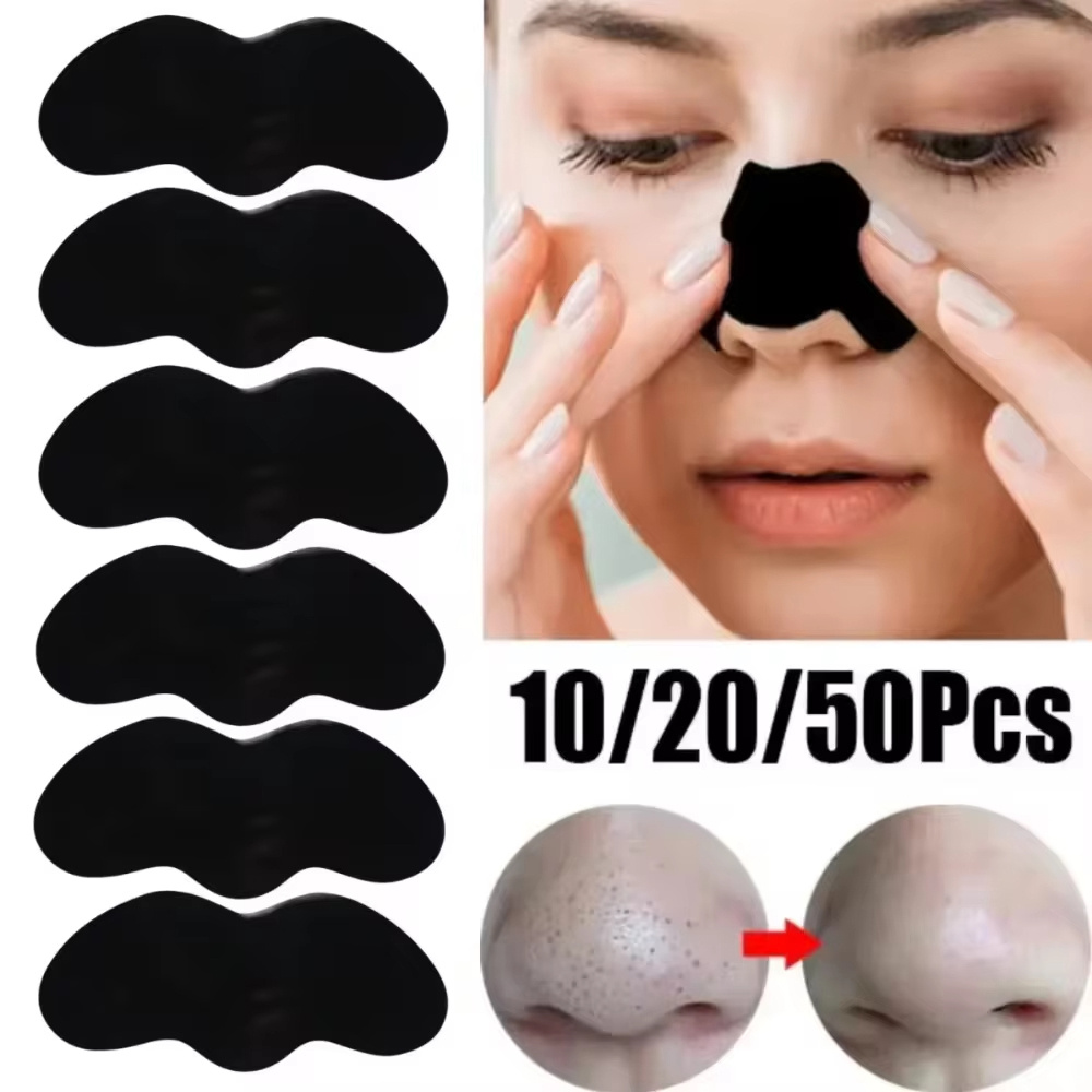 10/20/50/100 Pieces Deep Clean - Charcoal Pore Strip 评论和价格