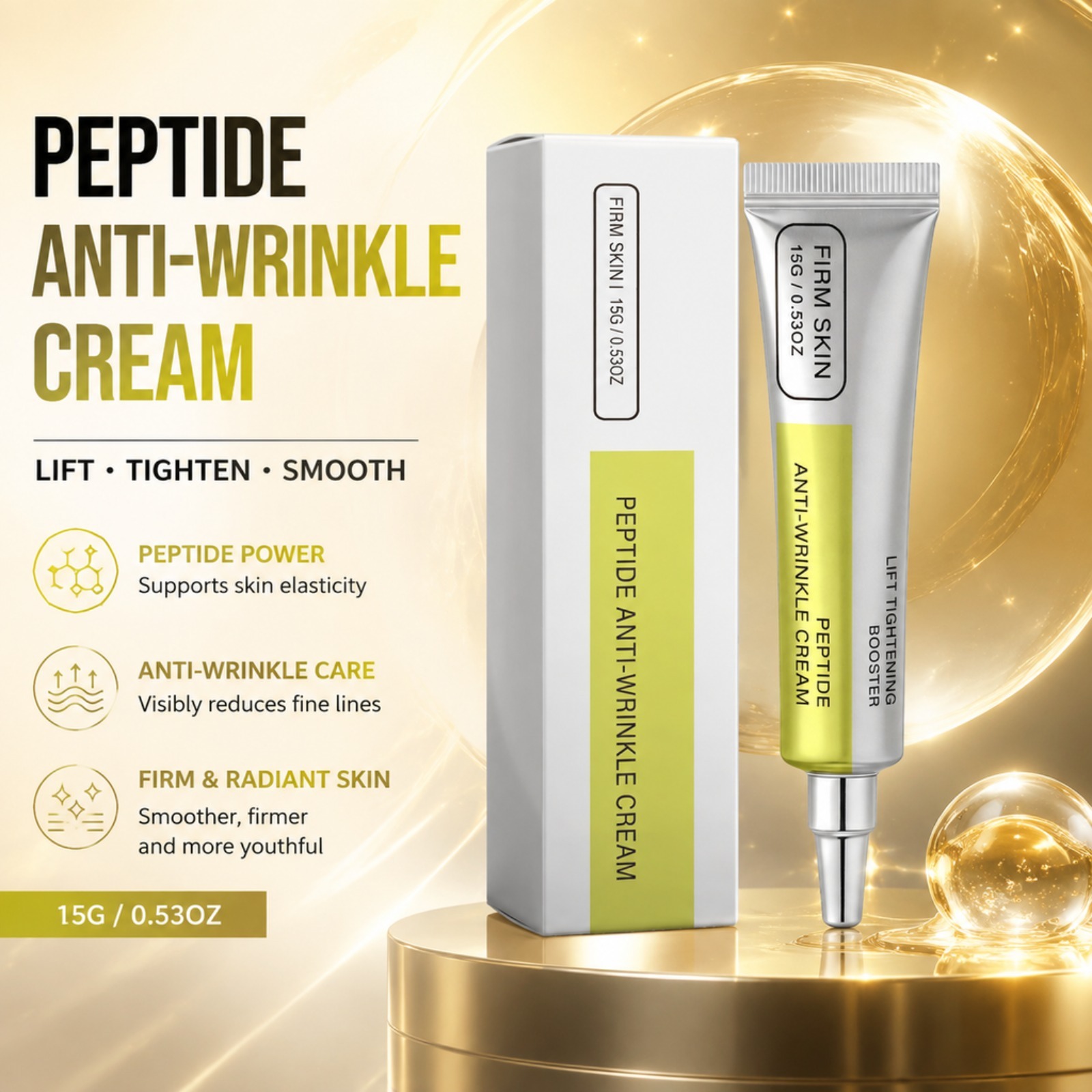 Peptide Retinol Face Cream Fir - Eye Cream Peptide 评论和价格