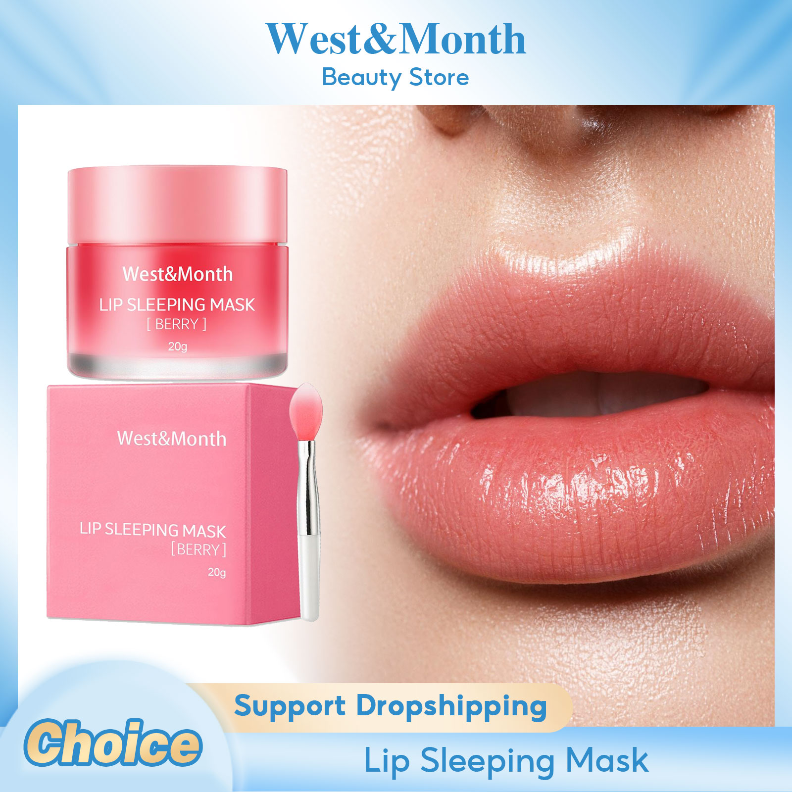 Sleeping Lip Mask Anti-Chapped - Skincare Exfoliating 评论和价格