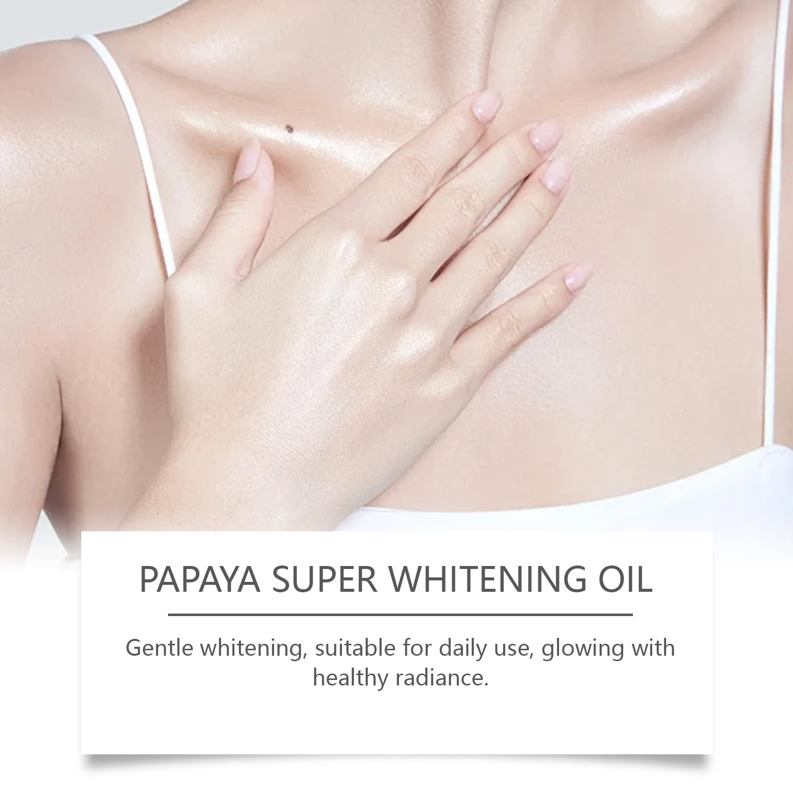 Papaya Whitening Body Oil Nour - Aha Bha Exfoliant 评论和价格