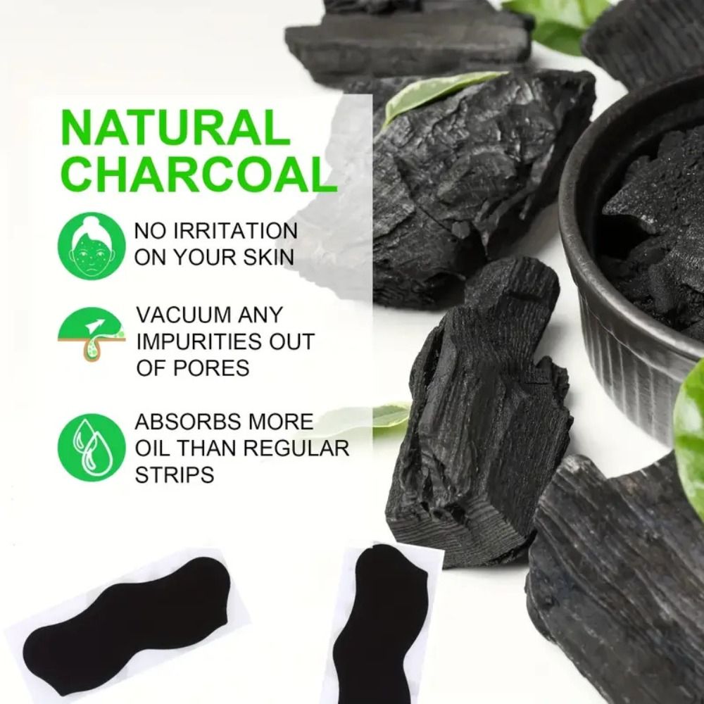 10PCS New Deep Cleaning Nose P - Charcoal Pore Strip 评论和价格