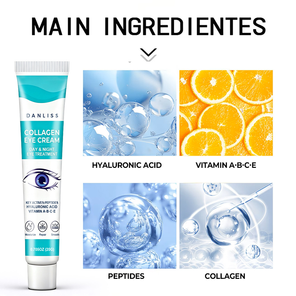 Collagen Eye Cream–Day & Night - Eye Cream Peptide 评论和价格