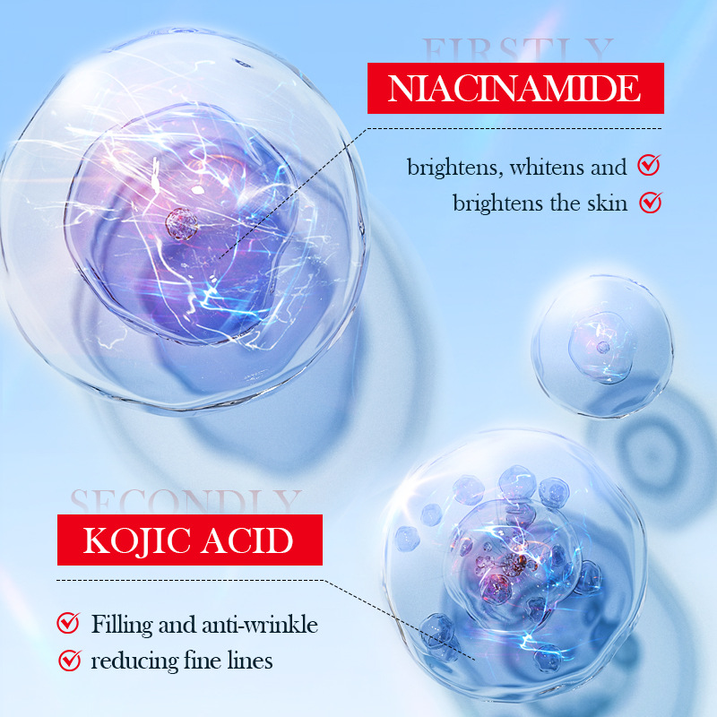 5pcs SADOER Kojic Acid Face Ma - Collagen Sheet Mask 评论和价格